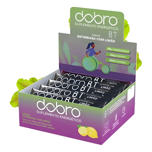 Dobro Bt Gel De Carboidrato - 10 Unidades De 30 Gramas Cada