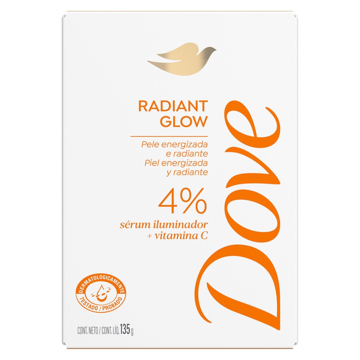 Dove Sabonete Sérum Em Barra Radiant Glow 135g