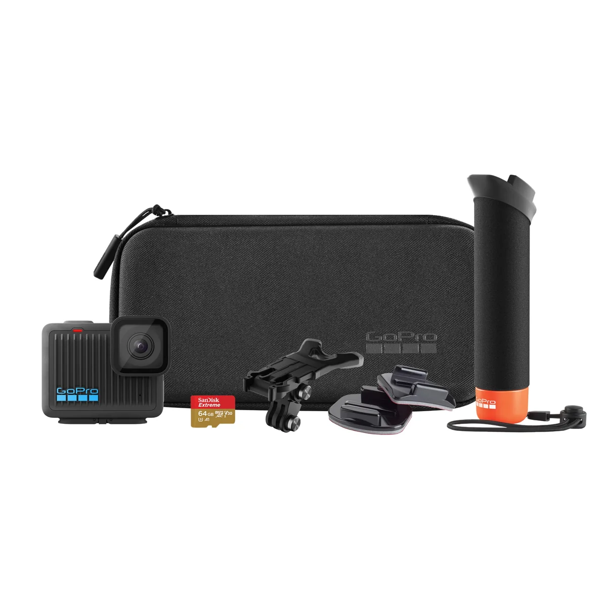 Gopro Hero Bundle - Kit Câmera de Ação Compacta 4K Com Acessórios, 12Mp, Estabilização Hypersmooth, À Prova D'Água