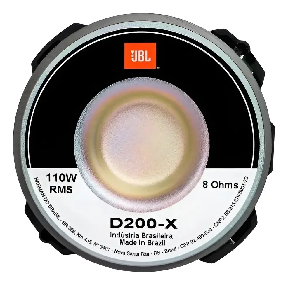 Driver D200x Jbl 110wrms 8ohms Corneta 1 POL Selenium