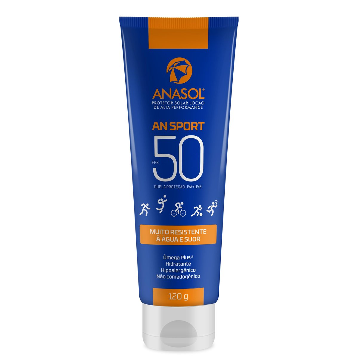 Anasol Protetor Solar Loção AN Sport FPS 50-120g