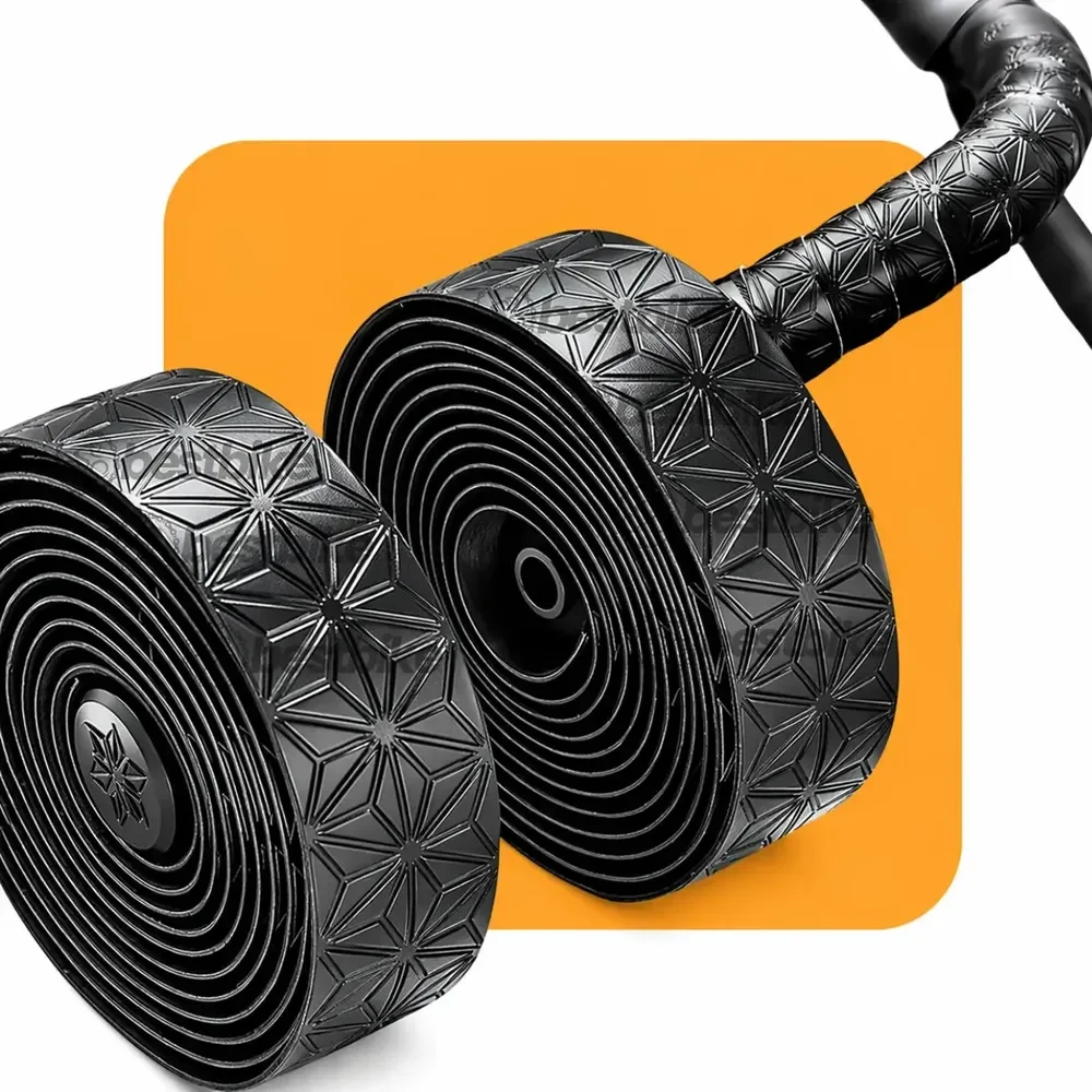 Par Fita Guidão Bike Speed Pu Eva Antiderrapante 3mm Fita De Guidom Super Macia