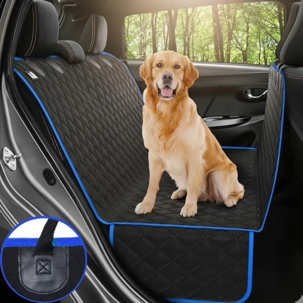 Capa Pet Protetora Impermeável Luxo Banco Traseiro De Carro