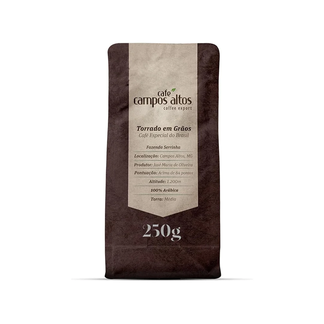 Café Campos Altos, Café Especial Torrado e Moído, 250g