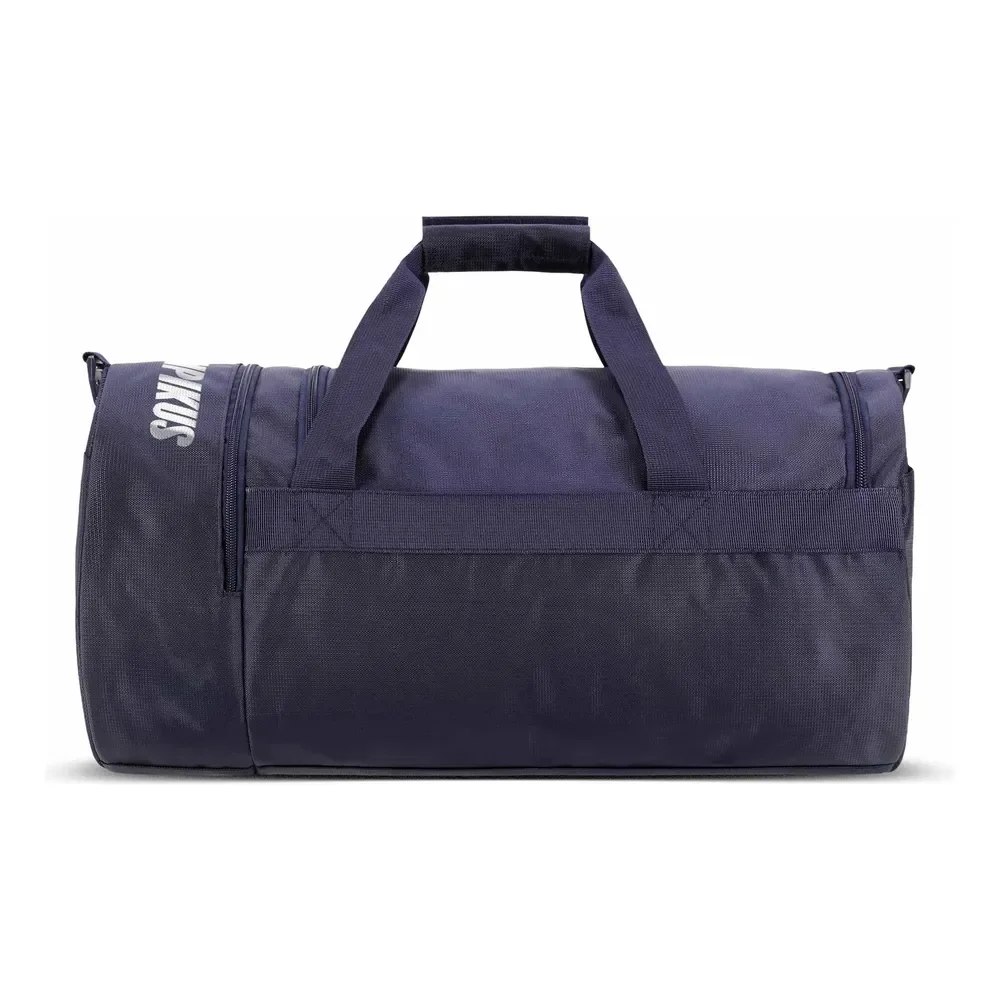 Bolsa Gym Bag Olympikus Grande 48 L Academia Viagem Unissex Azul-marinho Liso