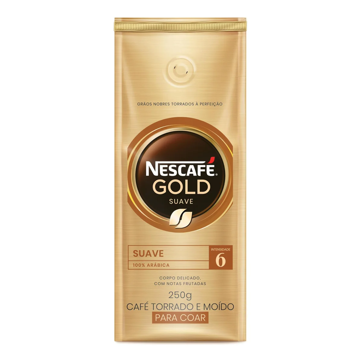 Café Torrado e Moído NESCAFÉ Gold Suave 250g