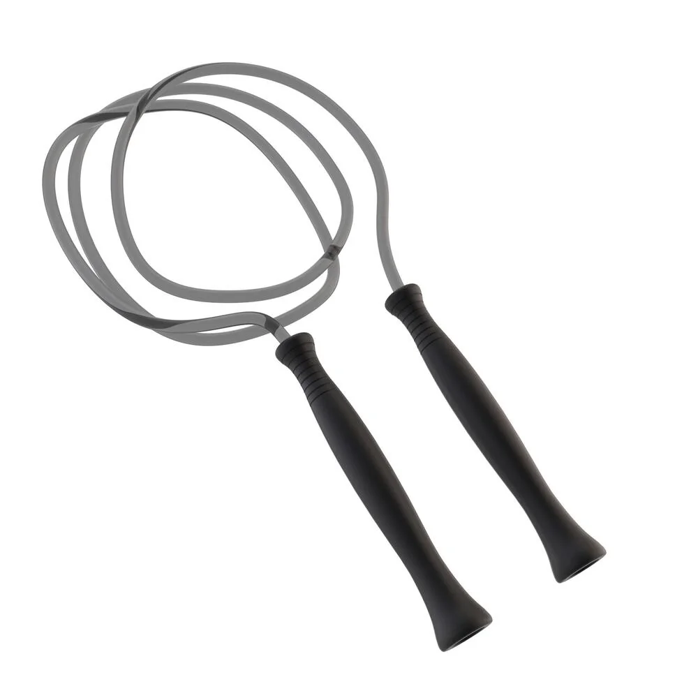 Corda Adulta de Pular de Treino Domyos Preta