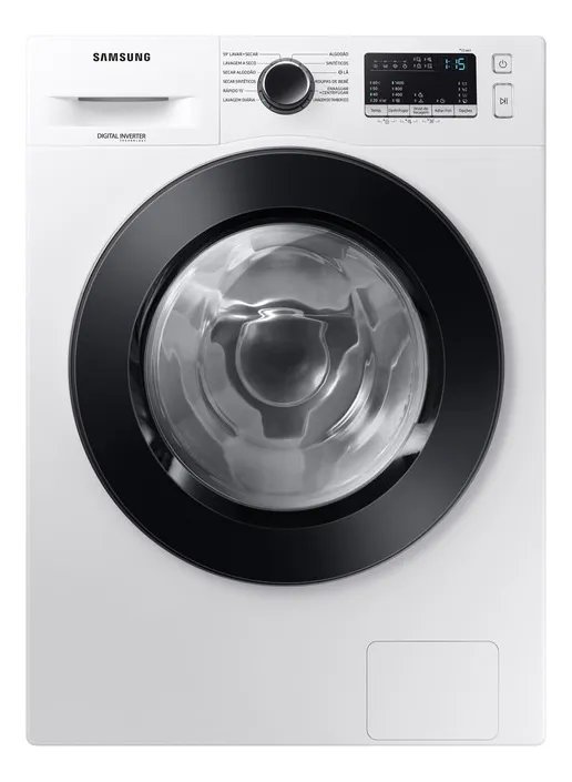 Lava E Seca Samsung Wd11m Com Digital Inverter Branca 11kg Cor Branco