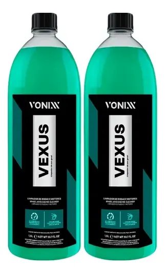 2- Vexus 1,5l Vonixx Limpador Rodas Motor Geral Carro Moto
