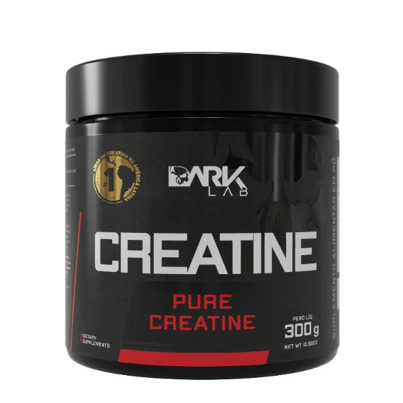 Creatina Monohidratada Pura 300g Dark Lab - 100% Pura