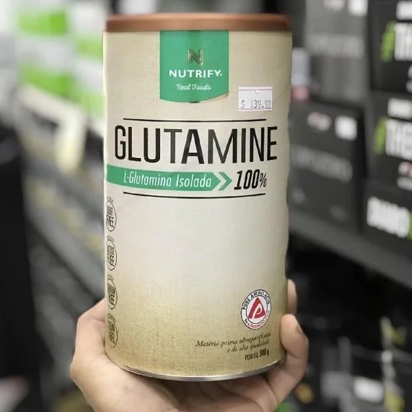 L-Glutamina Isolada 500g Nutrify Mercado Livre
