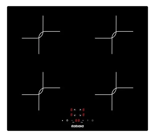 Cooktop De Indução Itatiaia Master 4q 220v - Preto