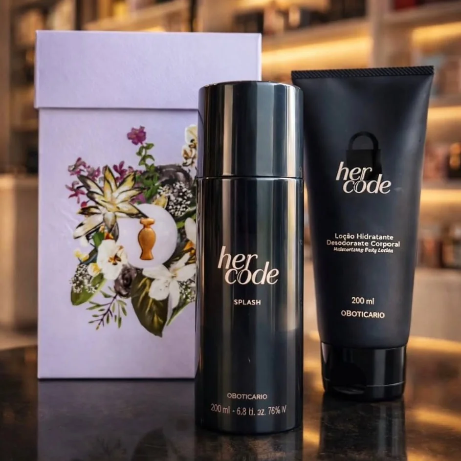 O Boticário Her Code Splash Kit Presente
