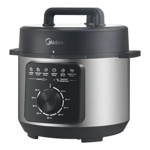 🔥 PARCELADO! Midea Panela de Pressão Mecânica 4L,127V