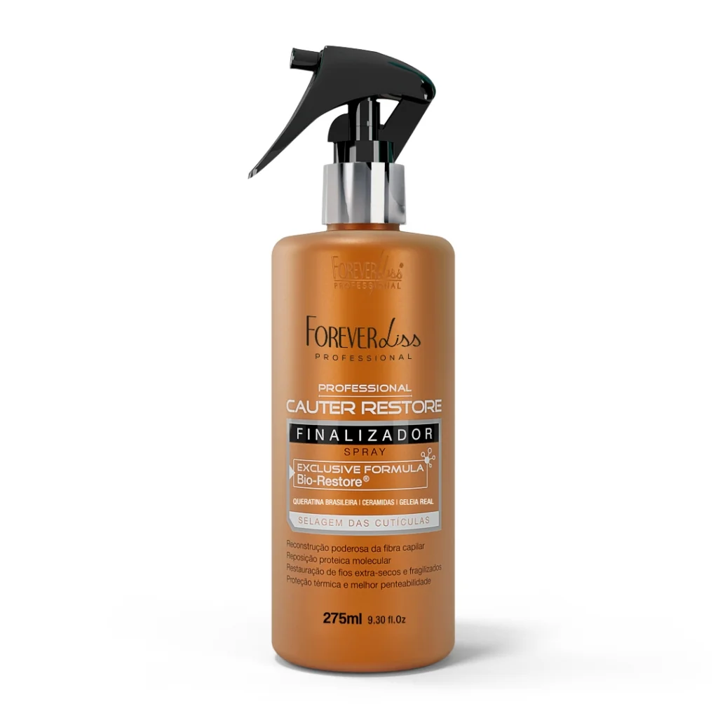 Spray Finalizador Cauterização Capilar Forever Liss 275ml Shopee