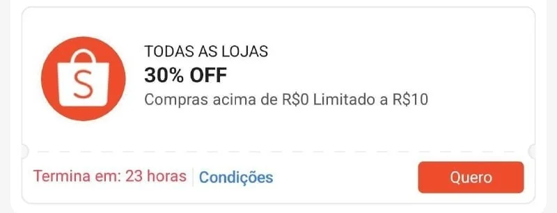 Cupom de Desconto Shopee 2026