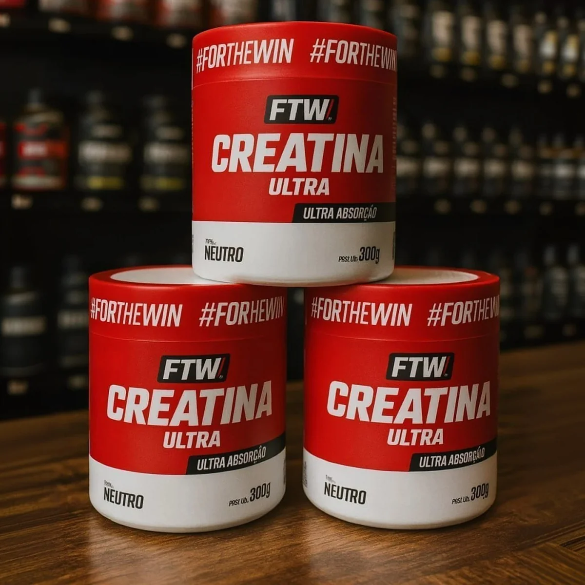 Creatina Ultra 300g Pote - FTW Mercado Livre