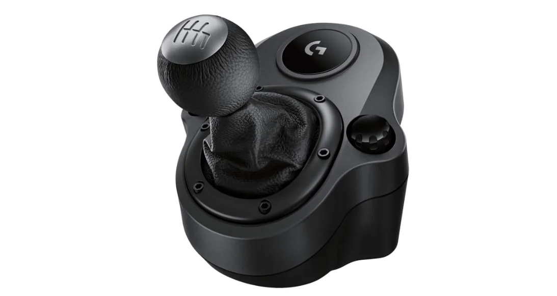 Câmbio Logitech G Driving Force - Compatível com Volantes Logitech G29, G920 e G923 para PS5, PS4, Xbox Series X|S, Xbox One e PC