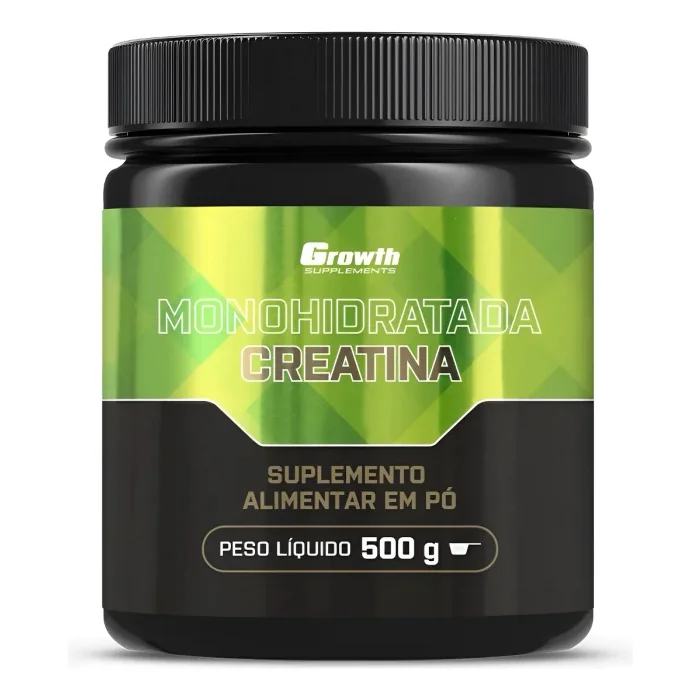 Creatina Monohidratada Growth 500g Mercado Livre