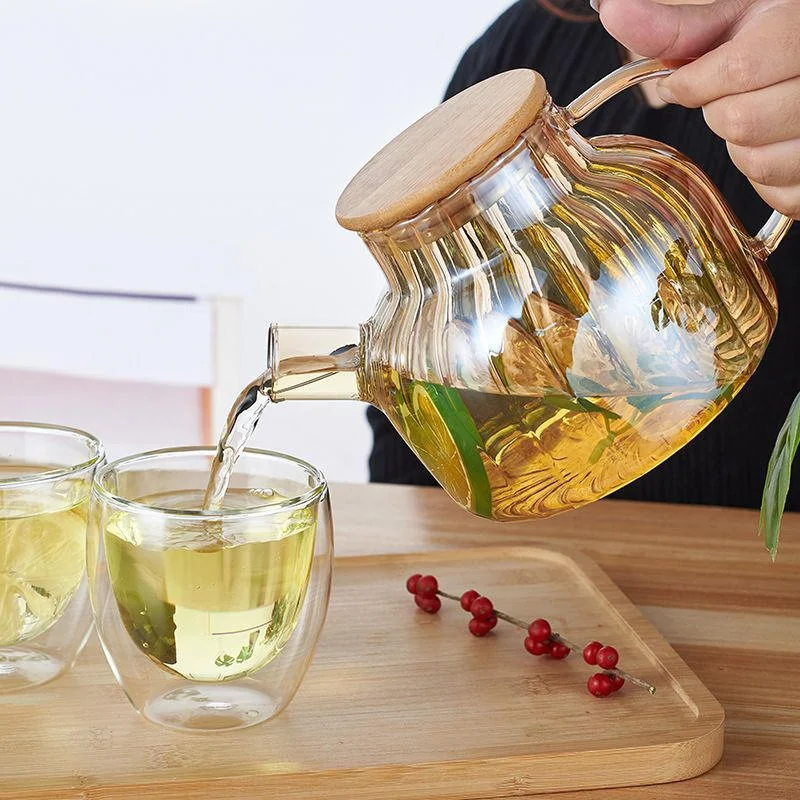 Bule de Vidro que Vai ao Fogo com alta resistência a calor e super elegante Shopee