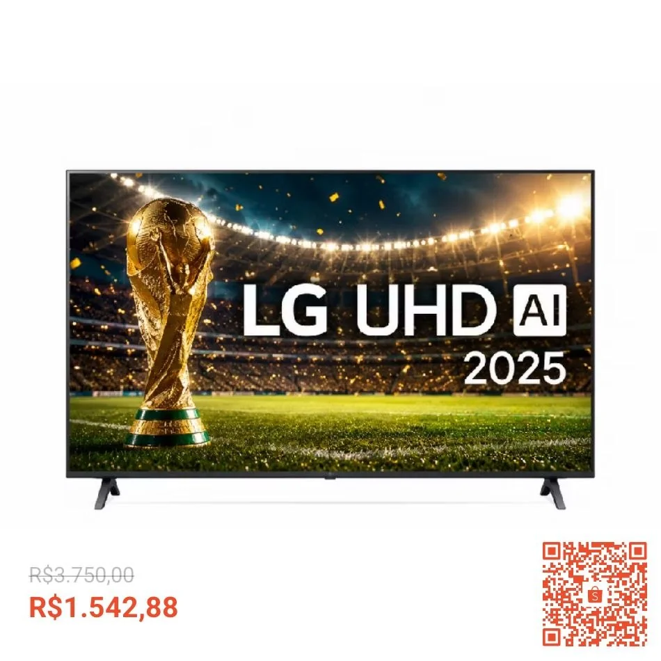 Smart Pro Tv 43 Polegadas Lg Led Uhd 43au801c0sa-b