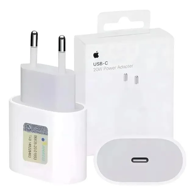 Carregador Fonte Apple iPad iPhone Turbo USB-C 20W Original Branco Mercado Livre