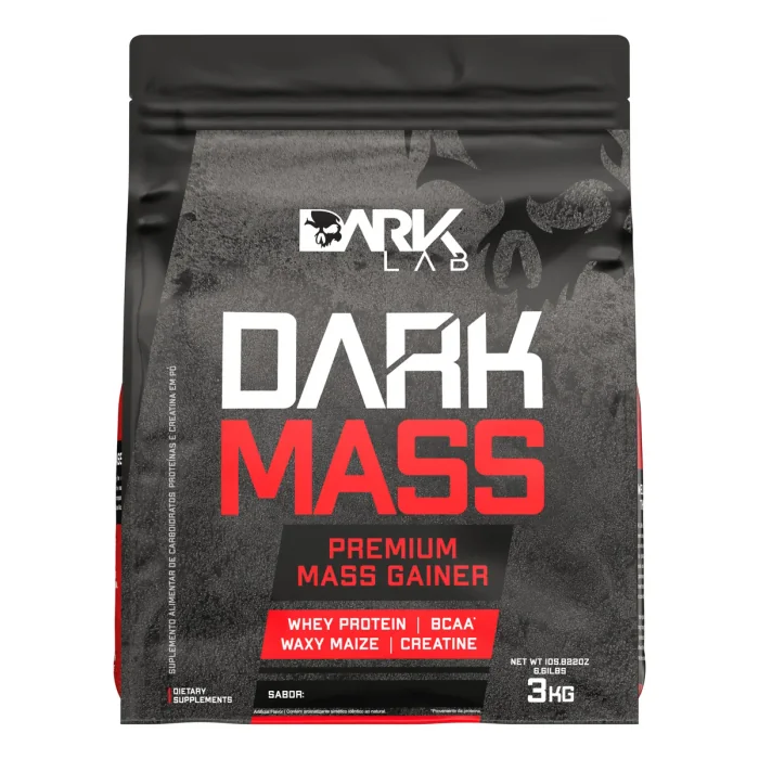 Hipercalórico Dark Mass 3kg Baunilha Mercado Livre