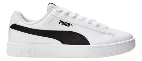 Tênis Infantil Masculino E Feminino Rickie Classic Puma Puma White-puma Black Lisa 34 Br
