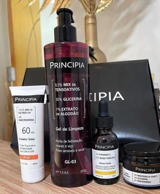 Principia Kit Essencial Gl-03 + Ch + Vc + Ps Sensível Dia/noite