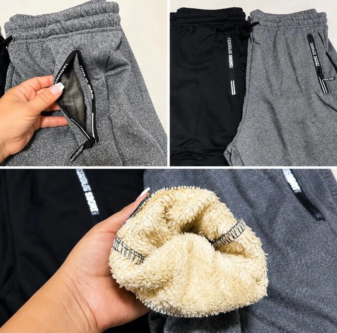 Calça Moletom de Lã Grossa Mercado Livre