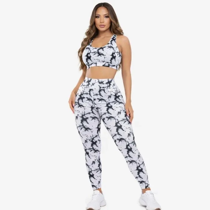 Conjunto fitness feminino legging cintura alta e top Mercado Livre