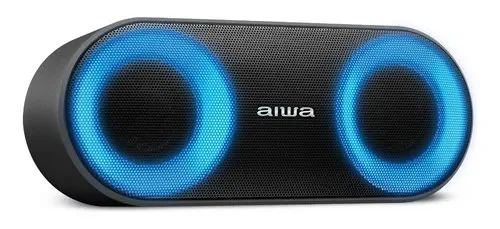 Aiwa Aws-sp-01 Caixa De Som Speaker Bluetooth Cor Preto Aiwa 127/220v