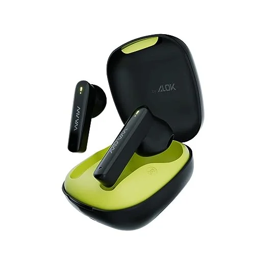 WAAW by ALOK Fone de Ouvido Gamer MOB 200EB sem Fio Bluetooth, Até 16H de Autonomia, Baixa Latência, Microfone