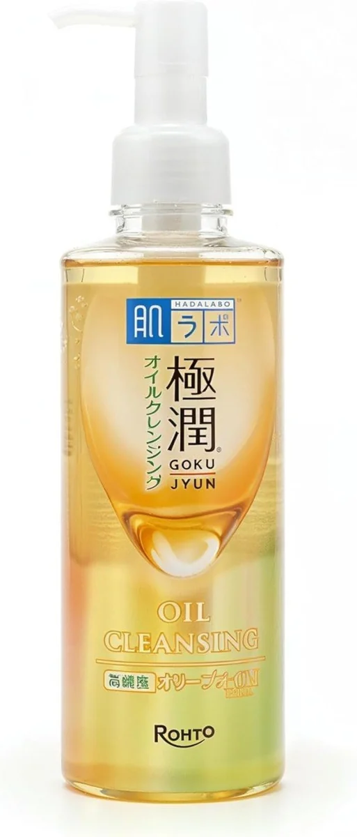 Hada Labo® Gokujyun Oil Cleasing - Óleo de limpeza facial demaquilante com Ácido Hialurônico 200ml