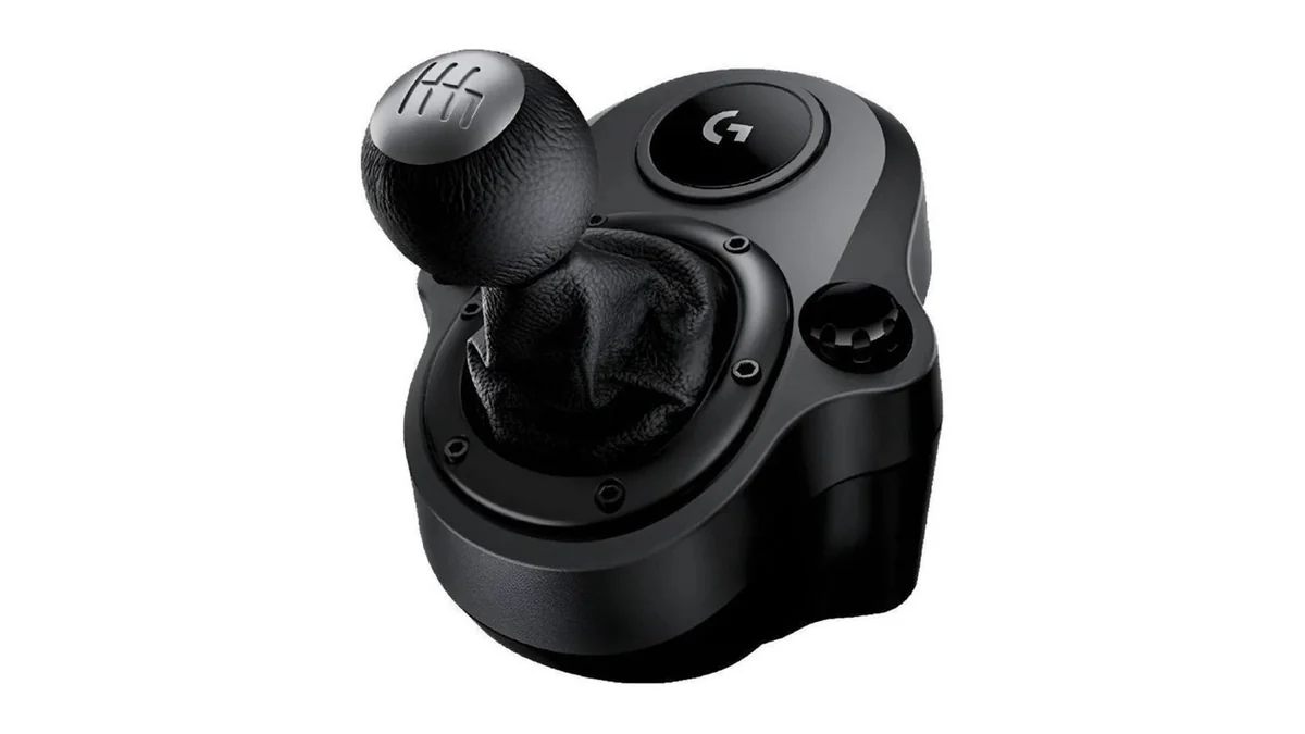 Câmbio Logitech G Driving Force - Compatível com Volantes Logitech G29, G920 e G923 para PS5, PS4, Xbox Series X|S, Xbox One e PC
