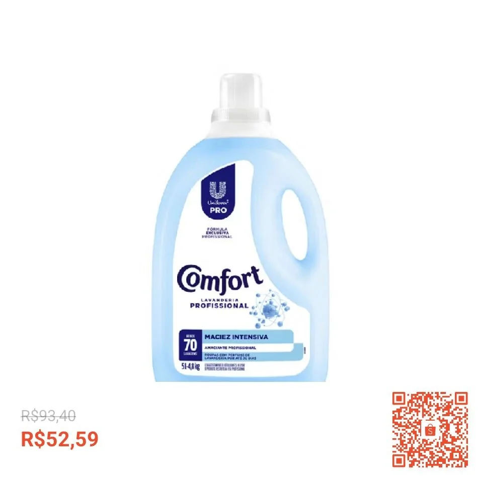 Amaciante Profissional 5L Comfort