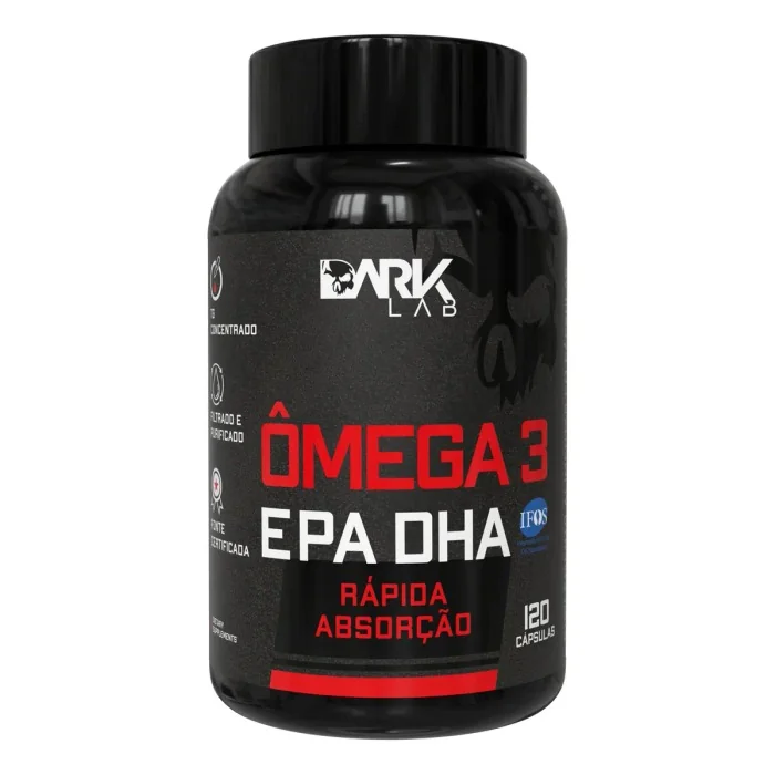 Dark Lab Ômega 3 120 cápsulas Mercado Livre