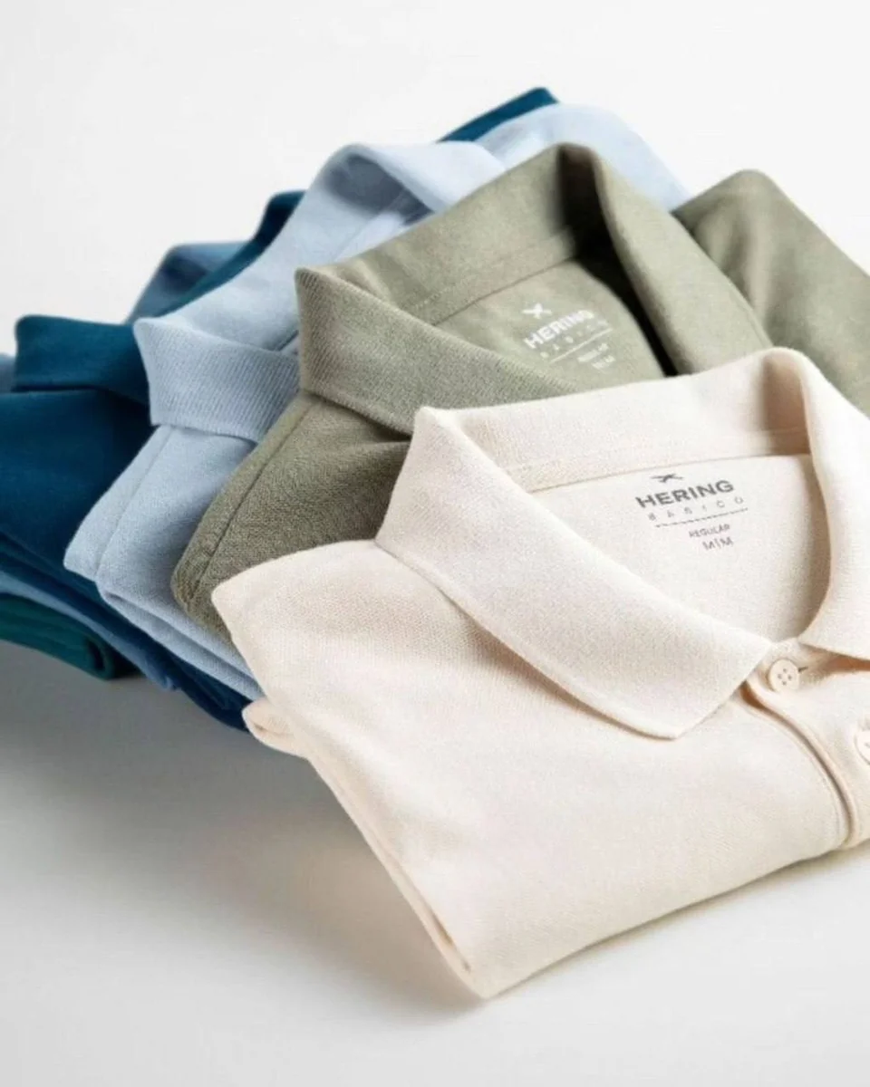 Camisa Polo Básica Masculina Manga Curta Em Piquet Hering Mercado Livre