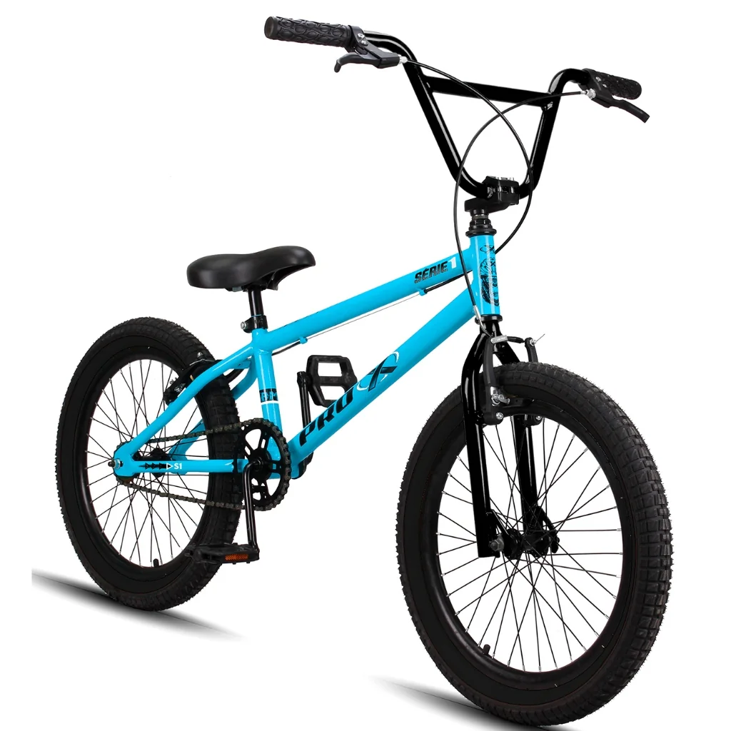 Bicicleta aro 20 BMX Pro-X Série 1 freios V-Brake aros Aero Shopee
