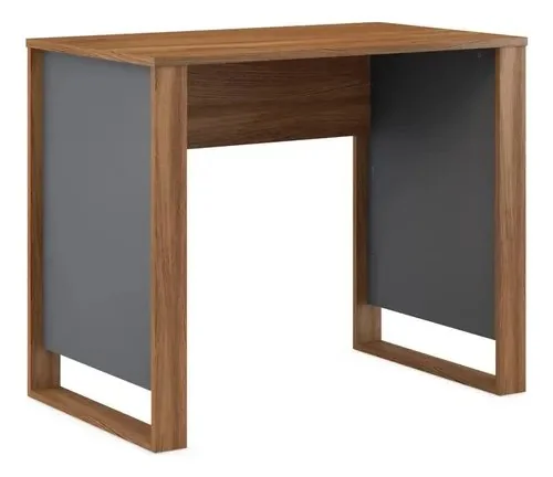 Mesa Para Computador Office Morada D02 Amendola/grafito Marrom