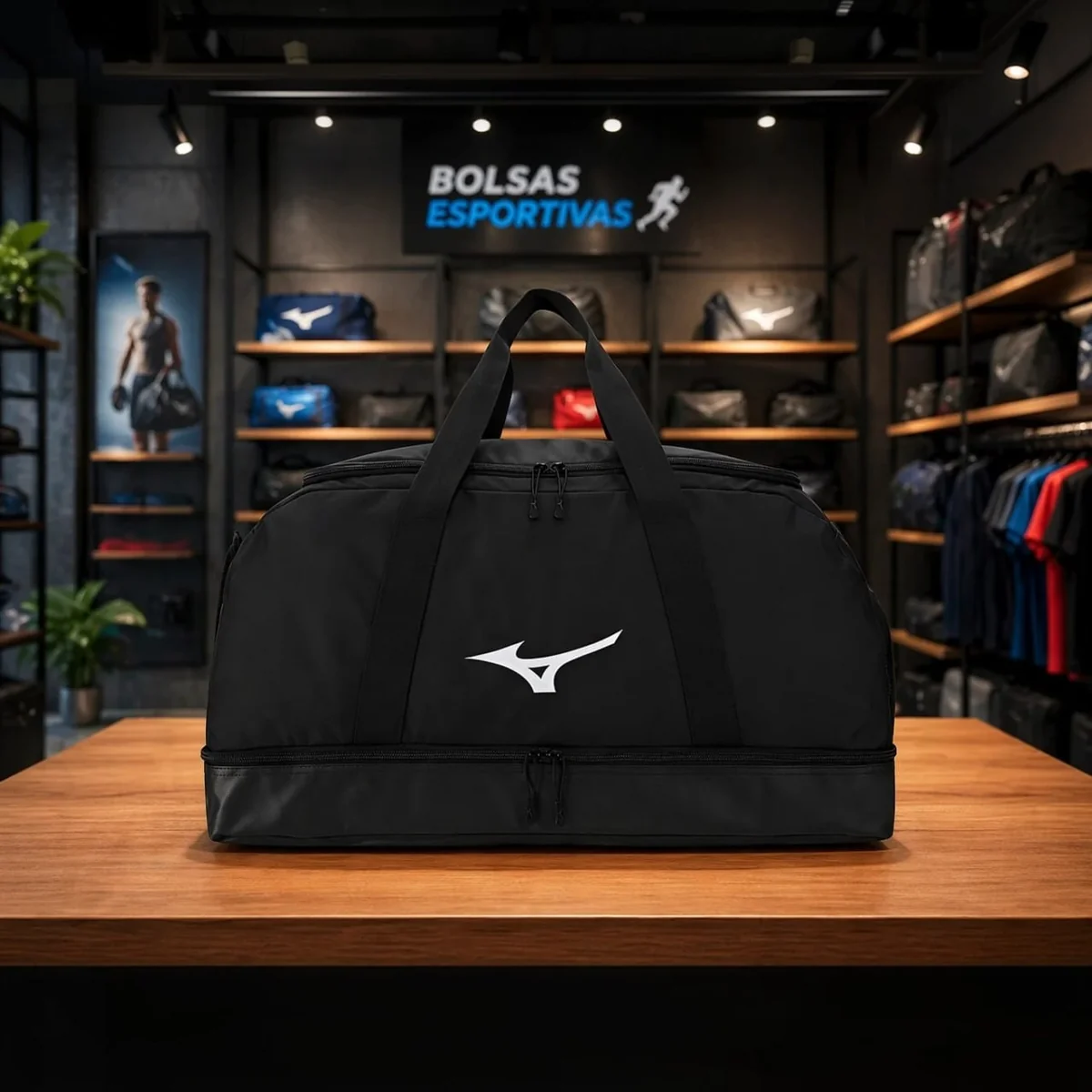 ESPAÇOSA DA MIZUNO, bom preço 😉🧳