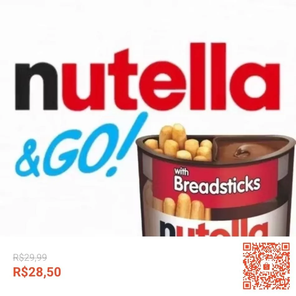 Nutella Go Palitos Com Nutella Importado Eua