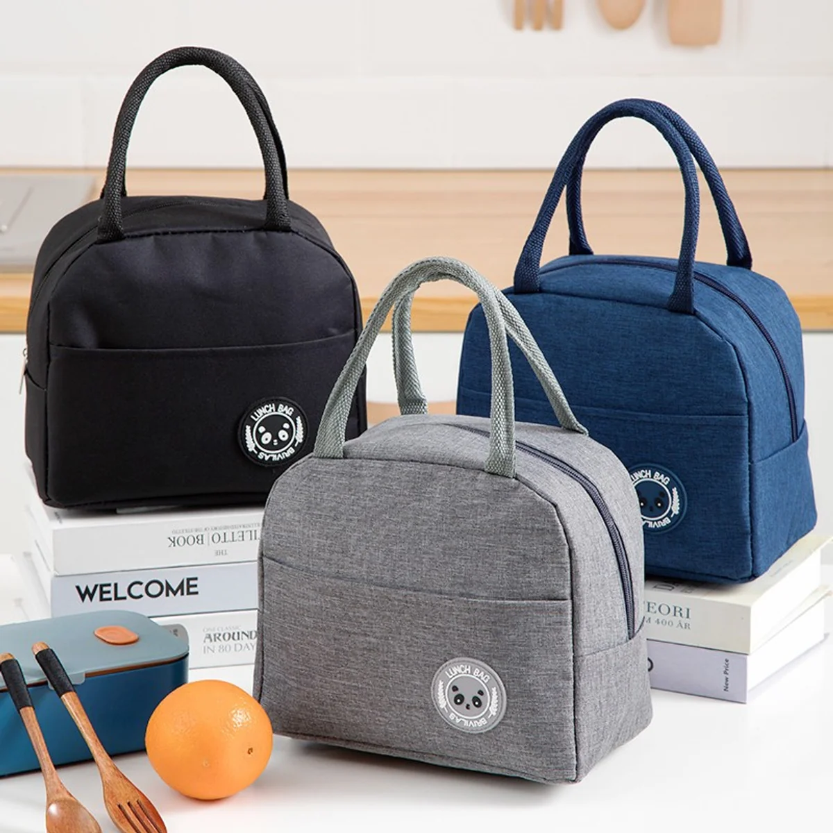 Bolsa portátil térmica para lancheira e marmita Shopee