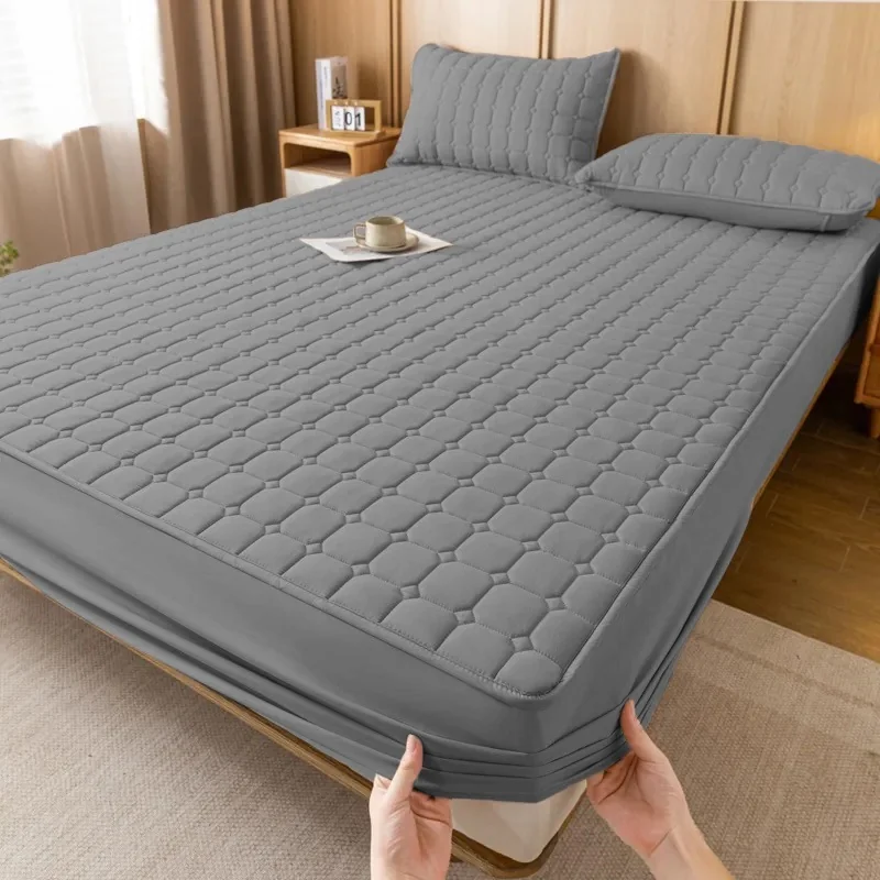 Protetor de Colchão Impermeável Matelado Varias Cores Para Cama Box Solteiro, Casal, Queen, King, Mini Berço E Berço Shopee