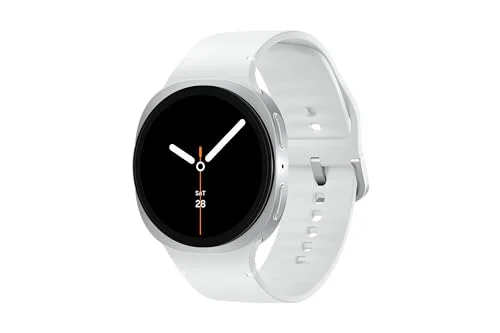Samsung Galaxy Watch8 Smartwatch 40mm BT, Galaxy AI - Prata