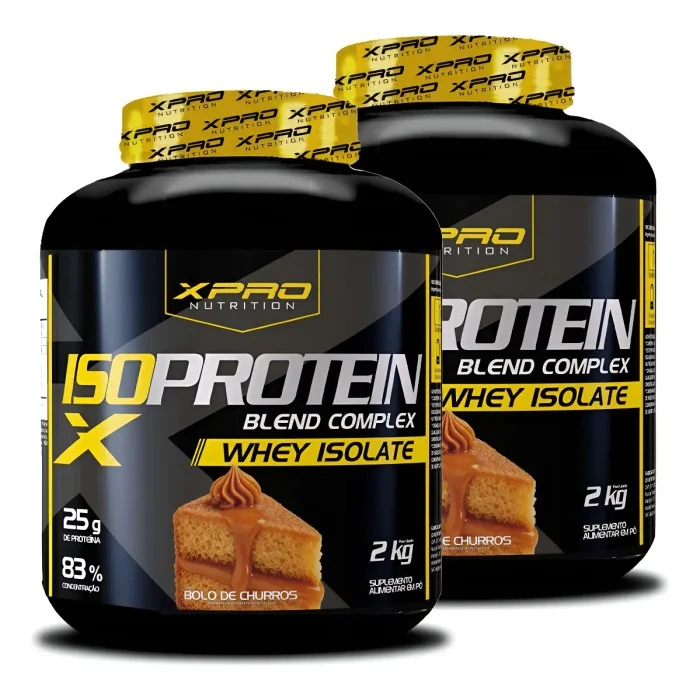Kit 2x Whey Iso Protein Xpro (4kg) Mercado Livre