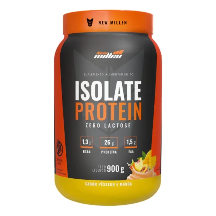 New Millen Isolate Pêssego e Manga 900g Mercado Livre