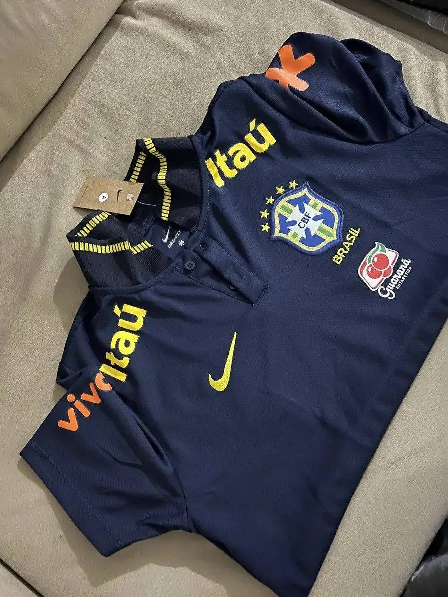 Camisa Brasil Versão Retrô Masculina Mercado Livre