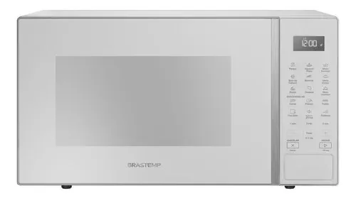Micro-ondas Brastemp 32l Branco Com Menu Gourmet - Bms46ab 220v