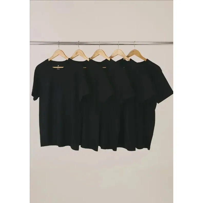 Kit 5 Camisetas Hering Básica Masculina Algodão Original Mercado Livre